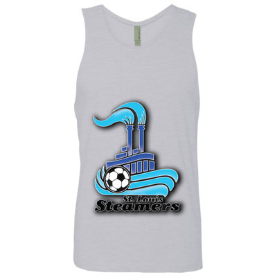 St. Louis Steamers Black NL3633 Men's Cotton Tank