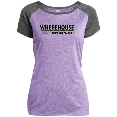 Wherehouse Music LST362 Ladies Heather on Heather Performance T-Shirt