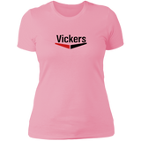 Vickers Black NL3900 Ladies' Boyfriend T-Shirt