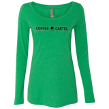 Coffee Cartel NL6731 Ladies' Triblend LS Scoop