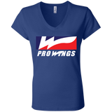 Pro Wings  Ladies' Jersey V-Neck T-Shirt