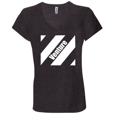 Venture B6005 Ladies' Jersey V-Neck T-Shirt