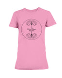 Stix Baer + Fuller Circle Black Ultra Ladies T-Shirt