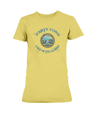 Lake of The Ozarks Party Cove Ultra Ladies T-Shirt