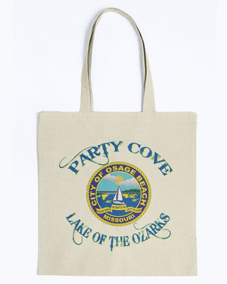 Lake of The Ozarks Party Cove  Canvas Promo Tote