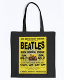 Beatles at Busch Memorial Canvas Promo Tote