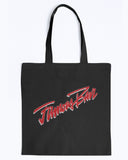 Famous Barr Red  Canvas Promo Tote