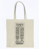 Mississippi River Fest Flyer Canvas Promo Tote