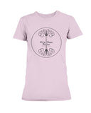 Stix Baer + Fuller Circle Black Ultra Ladies T-Shirt