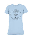 Stix Baer + Fuller Circle Black Ultra Ladies T-Shirt