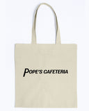 Pope's Cafeteria Canvas Promo Tote