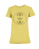 Stix Baer + Fuller Circle Black Ultra Ladies T-Shirt