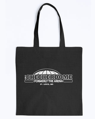 Checkerdome (white)  Canvas Promo Tote