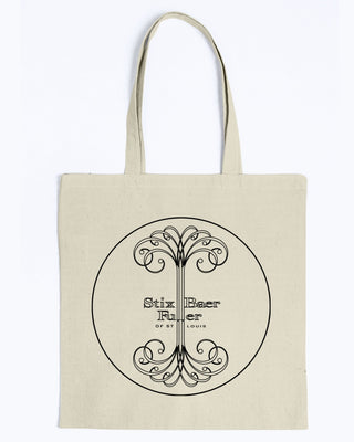 Stix Baer + Fuller Circle Black  Canvas Promo Tote