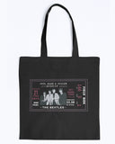 The Beatle's Field Box Ticket Canvas Promo Tote