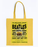 Beatles at Busch Memorial Canvas Promo Tote