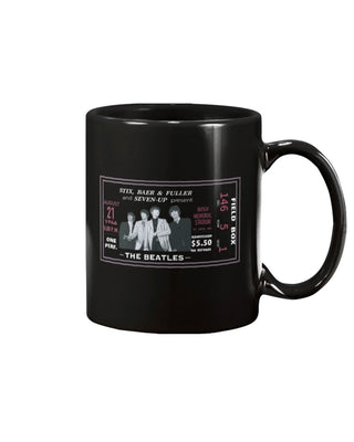 The Beatle's Field Box Ticket 15oz Mug