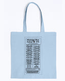 Mississippi River Fest Flyer Canvas Promo Tote