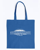 Checkerdome (white)  Canvas Promo Tote